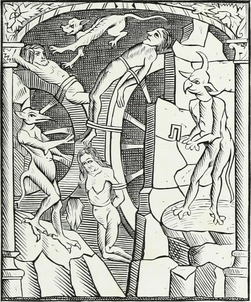 An illustration from Mœurs, usages et costumes au moyen âge et à l'époque de la renaissance, 1872, leaf 490