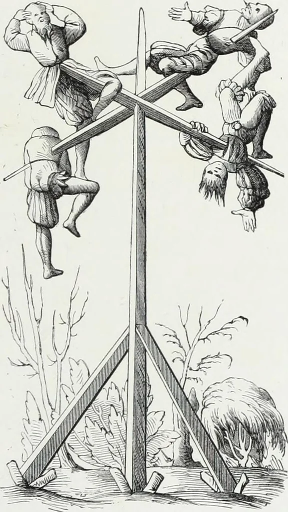 An illustration from Mœurs, usages et costumes au moyen âge et à l'époque de la renaissance, 1872, leaf 496