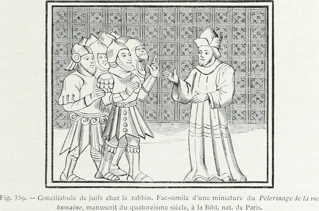 An illustration from Mœurs, usages et costumes au moyen âge et à l'époque de la renaissance, 1872, leaf 508