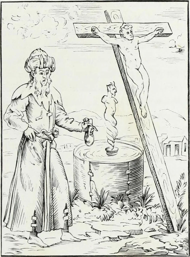 An illustration from Mœurs, usages et costumes au moyen âge et à l'époque de la renaissance, 1872, leaf 522