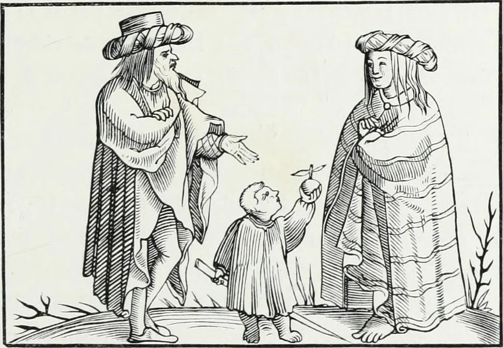 An illustration from Mœurs, usages et costumes au moyen âge et à l'époque de la renaissance, 1872, leaf 534
