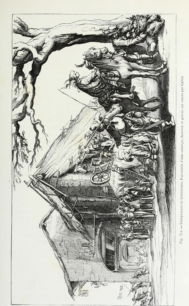 An illustration from Mœurs, usages et costumes au moyen âge et à l'époque de la renaissance, 1872, leaf 536
