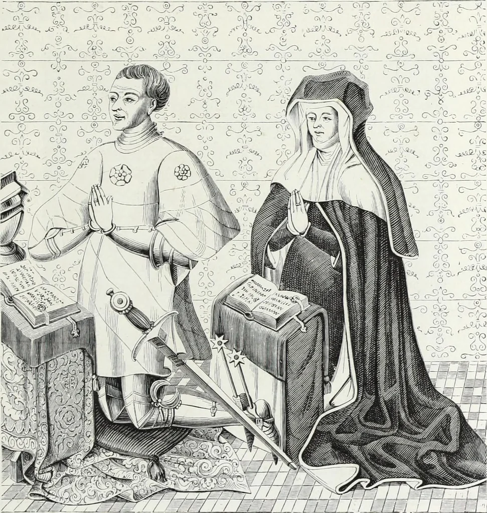 An illustration from Mœurs, usages et costumes au moyen âge et à l'époque de la renaissance, 1872, leaf 54