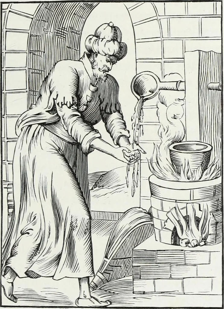 An illustration from Mœurs, usages et costumes au moyen âge et à l'époque de la renaissance, 1872, leaf 540