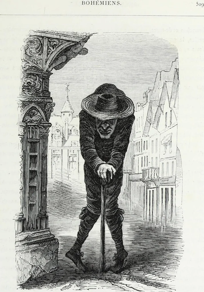 An illustration from Mœurs, usages et costumes au moyen âge et à l'époque de la renaissance, 1872, leaf 548