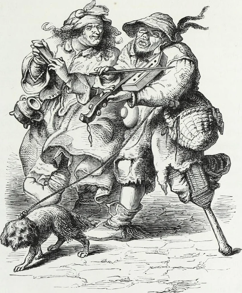 An illustration from Mœurs, usages et costumes au moyen âge et à l'époque de la renaissance, 1872, leaf 550
