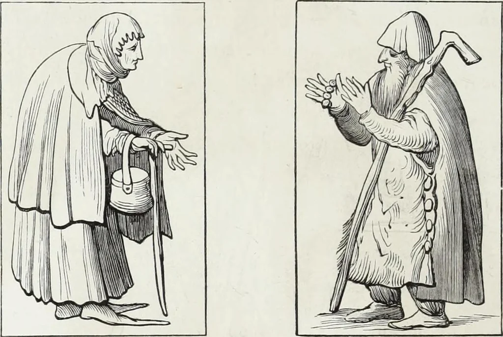 An illustration from Mœurs, usages et costumes au moyen âge et à l'époque de la renaissance, 1872, leaf 553