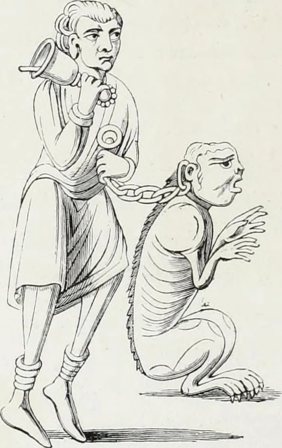 An illustration from Mœurs, usages et costumes au moyen âge et à l'époque de la renaissance, 1872, leaf 555