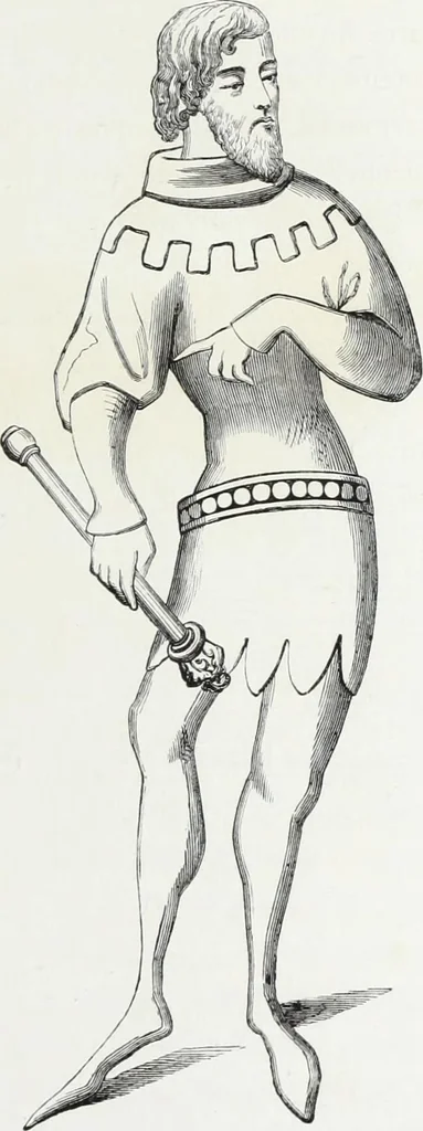 An illustration from Mœurs, usages et costumes au moyen âge et à l'époque de la renaissance, 1872, leaf 558