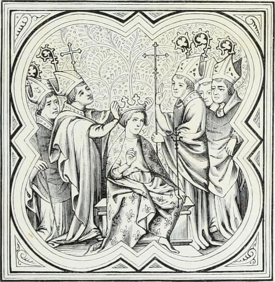 An illustration from Mœurs, usages et costumes au moyen âge et à l'époque de la renaissance, 1872, leaf 560