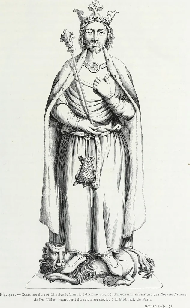 An illustration from Mœurs, usages et costumes au moyen âge et à l'époque de la renaissance, 1872, leaf 604