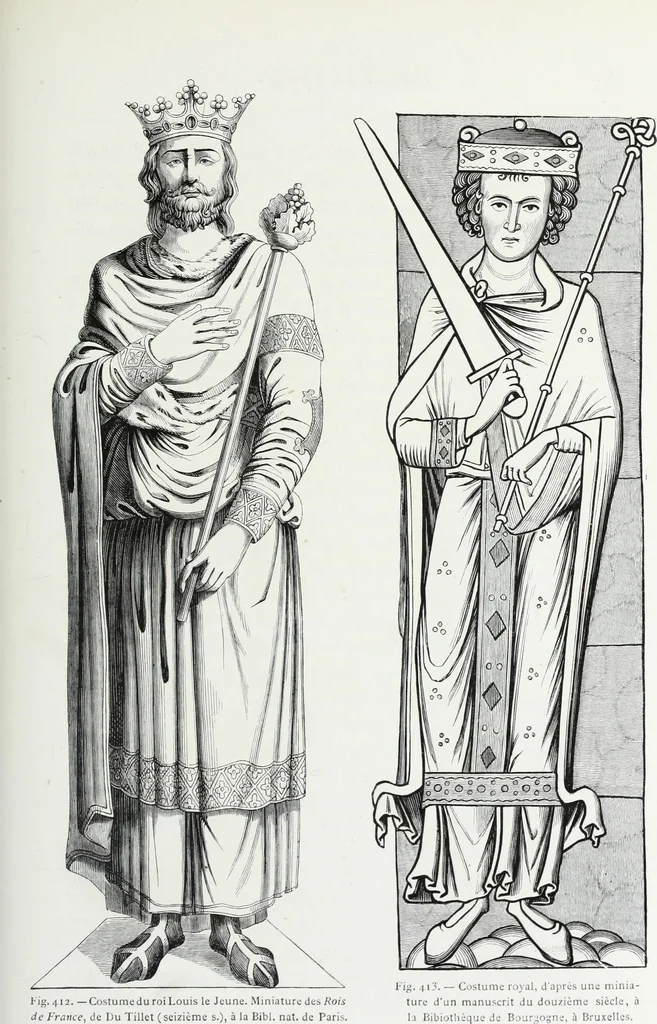 An illustration from Mœurs, usages et costumes au moyen âge et à l'époque de la renaissance, 1872, leaf 606