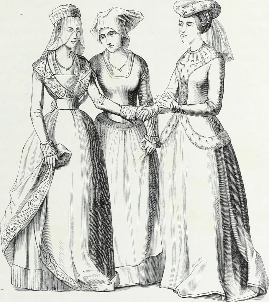 An illustration from Mœurs, usages et costumes au moyen âge et à l'époque de la renaissance, 1872, leaf 622