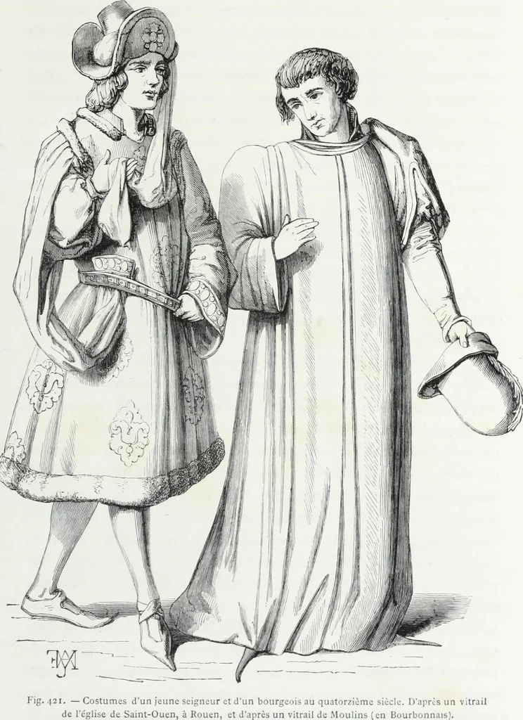 An illustration from Mœurs, usages et costumes au moyen âge et à l'époque de la renaissance, 1872, leaf 624