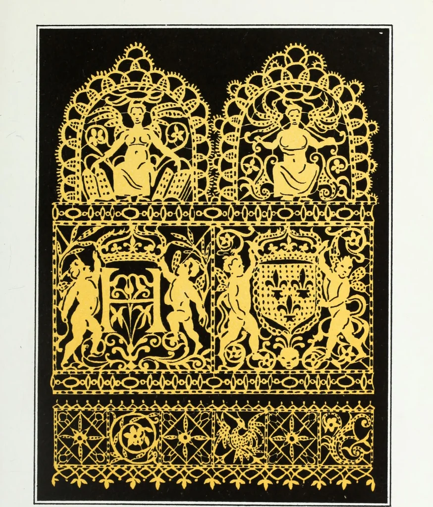An illustration from Mœurs, usages et costumes au moyen âge et à l'époque de la renaissance, 1872, leaf 628