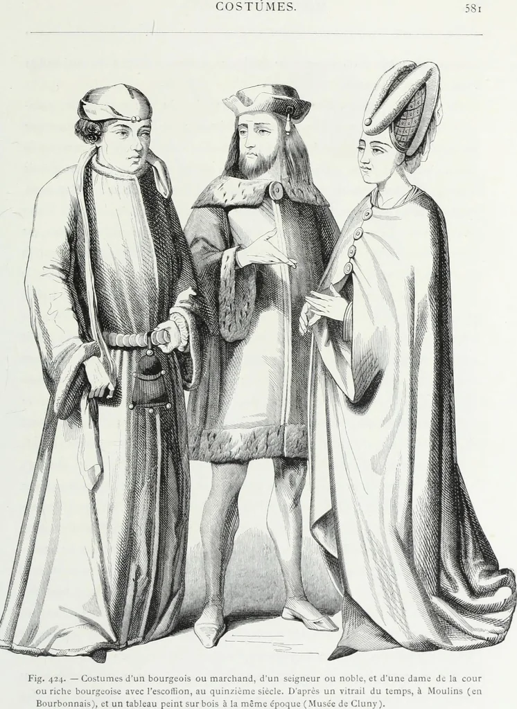 An illustration from Mœurs, usages et costumes au moyen âge et à l'époque de la renaissance, 1872, leaf 630