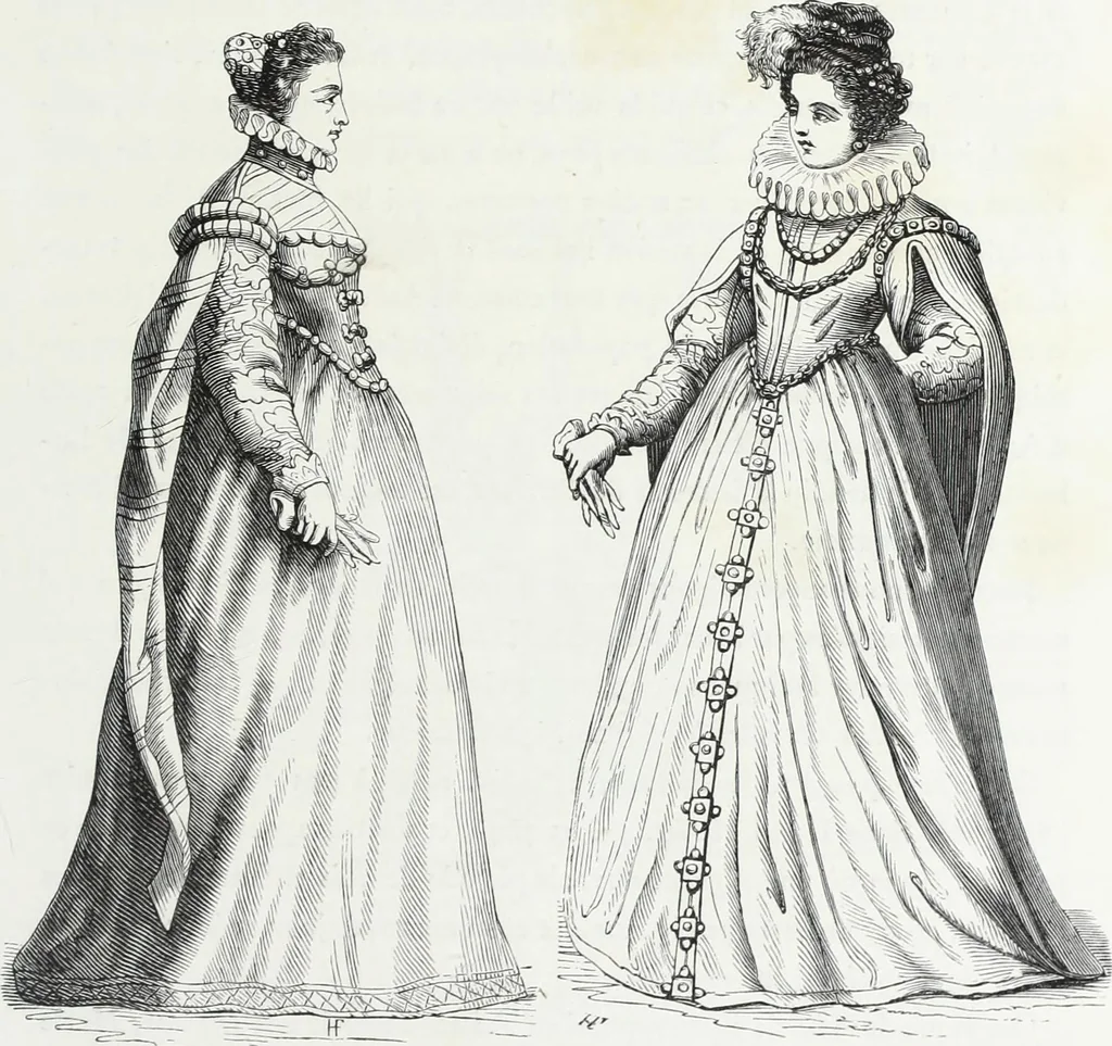 An illustration from Mœurs, usages et costumes au moyen âge et à l'époque de la renaissance, 1872, leaf 642