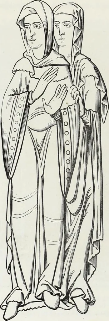 An illustration from Mœurs, usages et costumes au moyen âge et à l'époque de la renaissance, 1872, leaf 81