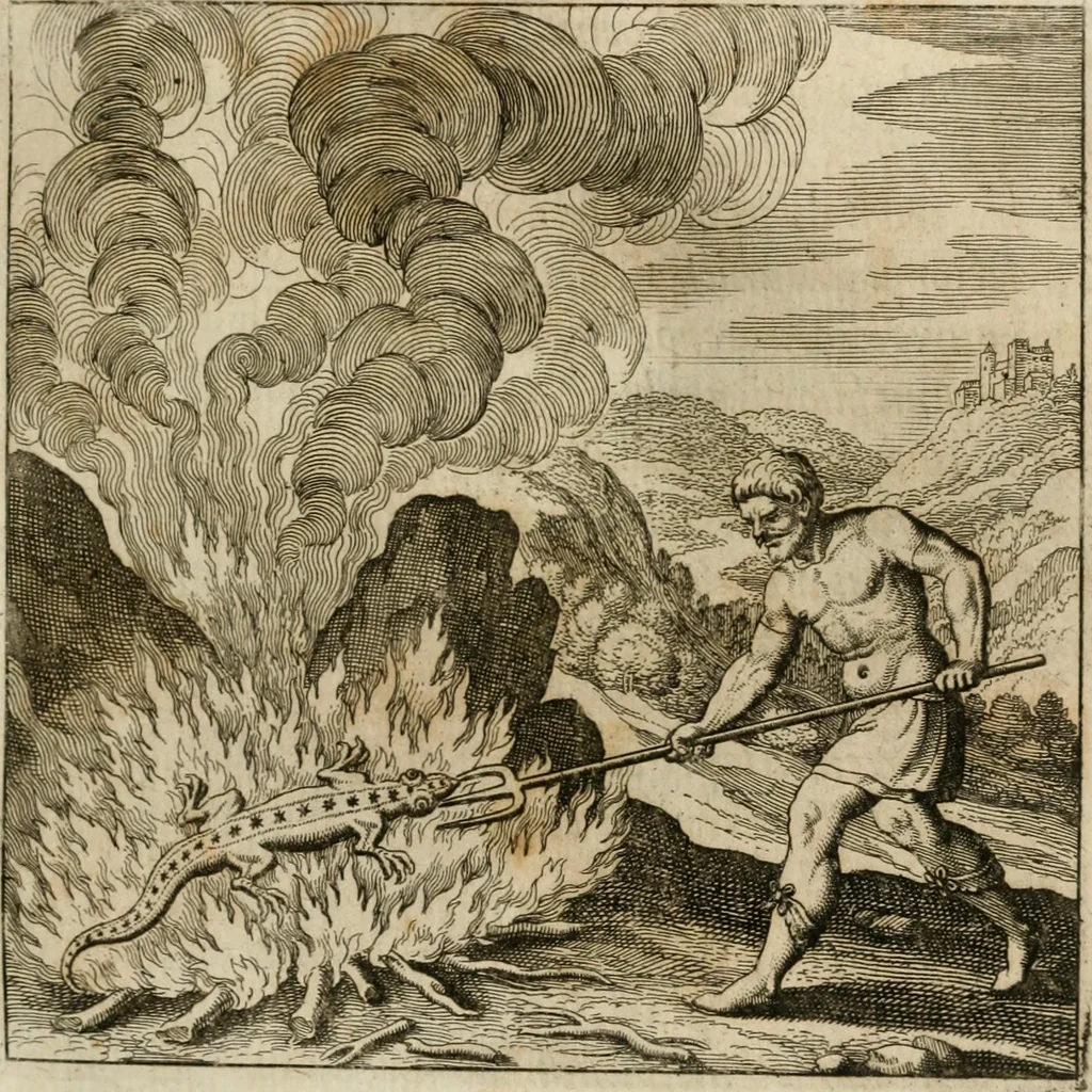 An illustration from Musaeum hermeticum, reformatum et amplificatum : omnes sopho-spagyricae artis discipulos fidelissimè erudiens, quo pacto summa illa veraque lapidis philosophici medicina, qua res omnes qualemcunque defectum patientes, instaurantur, inveniri & haberi queat : continens tractatus chimicos XXI. praestantissimos .., 1678, leaf 378