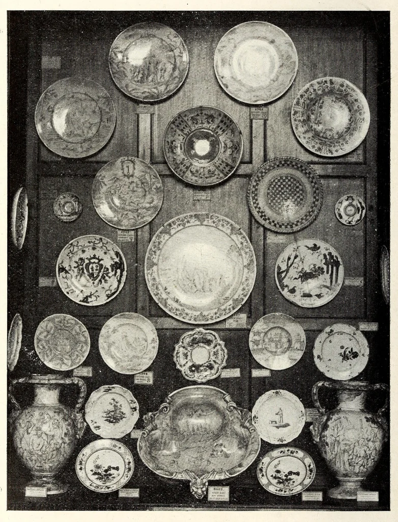 An illustration from Musée ceramique de Sèvres;, 1921, leaf 270