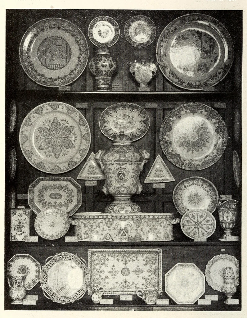 An illustration from Musée ceramique de Sèvres;, 1921, leaf 272
