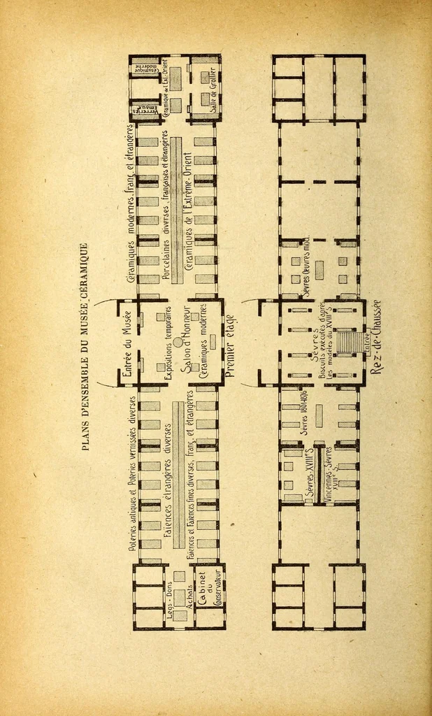 An illustration from Musée ceramique de Sèvres;, 1921, leaf 32