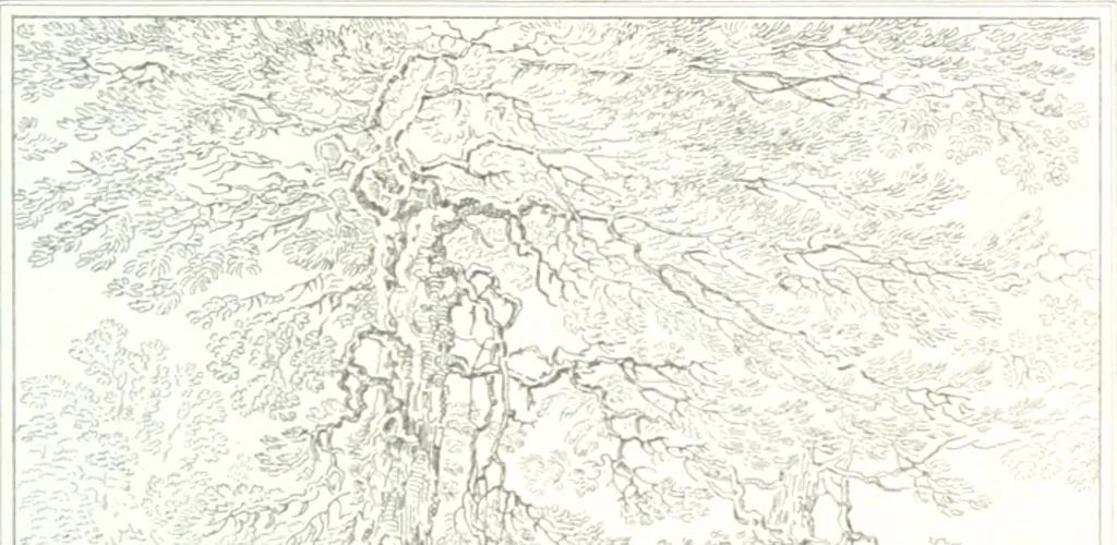 An illustration from Musée de peinture et de sculpture; ou, Recueil des principaux tableaux, statues et bas-reliefs des collections publiques et particulières de l'Europe. Dessiné et gravé à l'eau-forte par Réveil, avec des notices descriptives, critiques et historiques par Louis et Réné Ménard, 1872, leaf 164
