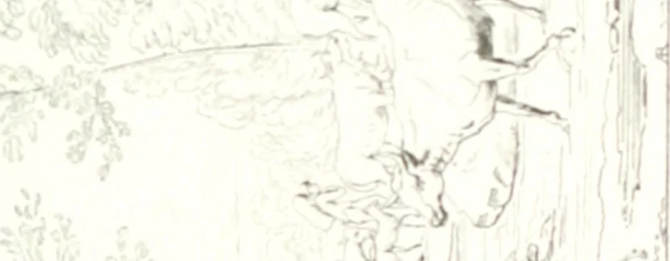 An illustration from Musée de peinture et de sculpture; ou, Recueil des principaux tableaux, statues et bas-reliefs des collections publiques et particulières de l'Europe. Dessiné et gravé à l'eau-forte par Réveil, avec des notices descriptives, critiques et historiques par Louis et Réné Ménard, 1872, leaf 286