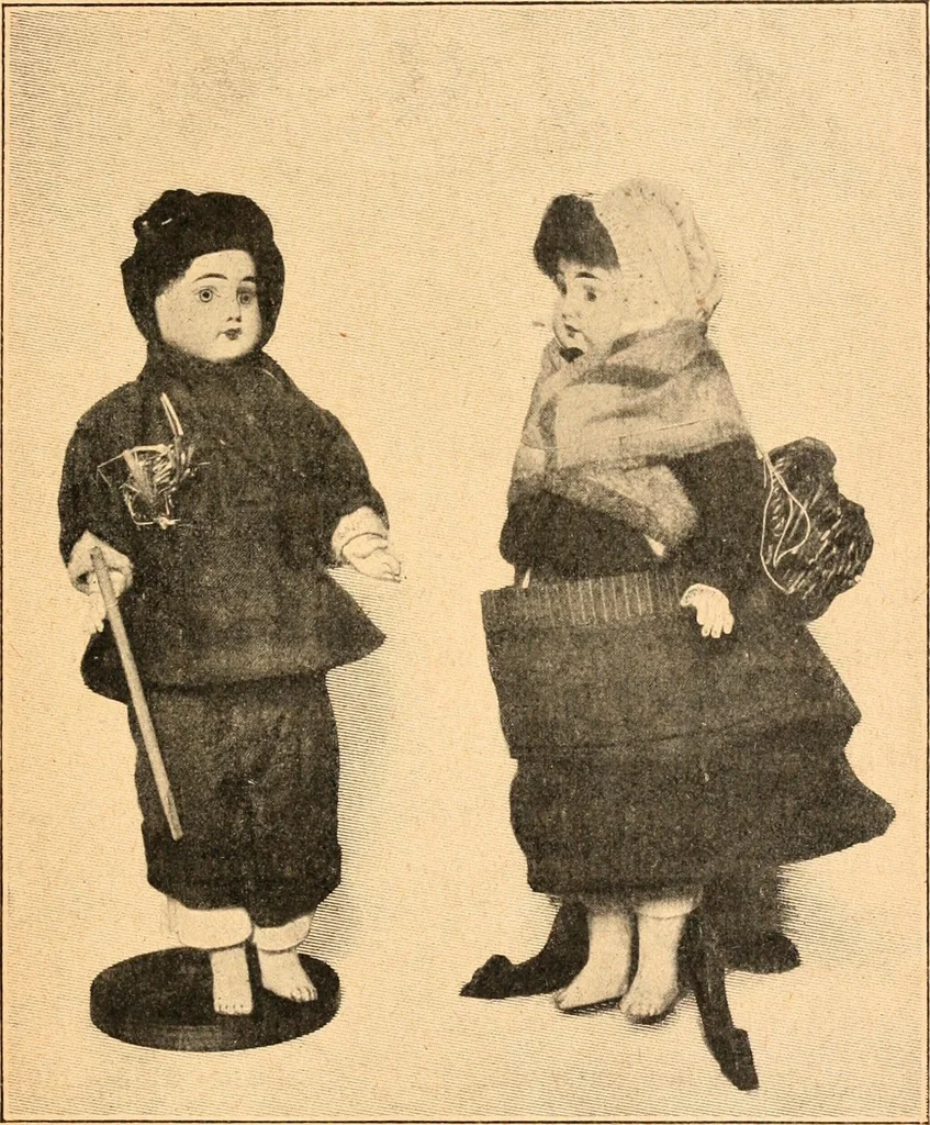 An illustration from Musee De Poupees, 1909, leaf 100