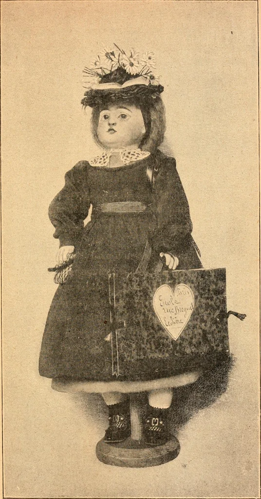 An illustration from Musee De Poupees, 1909, leaf 110