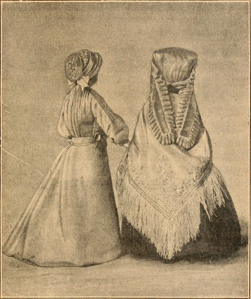 An illustration from Musee De Poupees, 1909, leaf 132