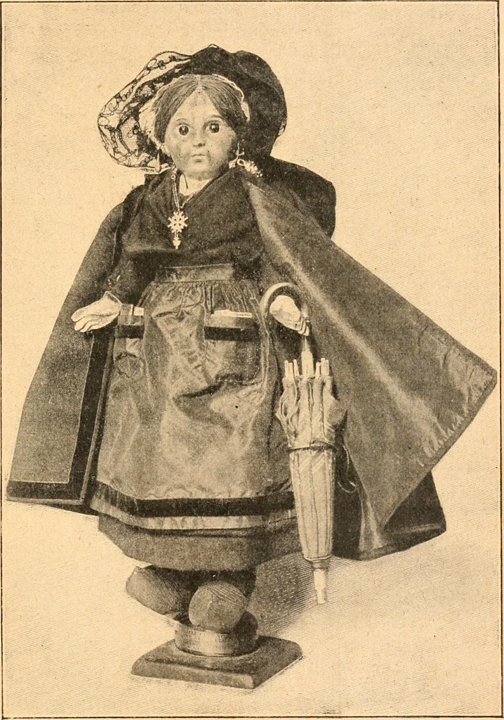 An illustration from Musee De Poupees, 1909, leaf 158