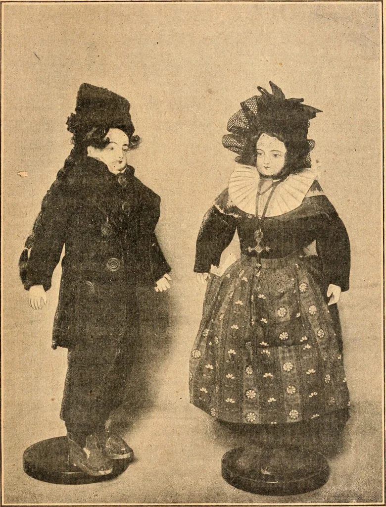 An illustration from Musee De Poupees, 1909, leaf 166