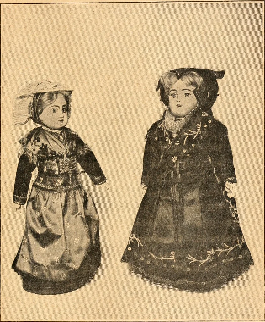 An illustration from Musee De Poupees, 1909, leaf 174