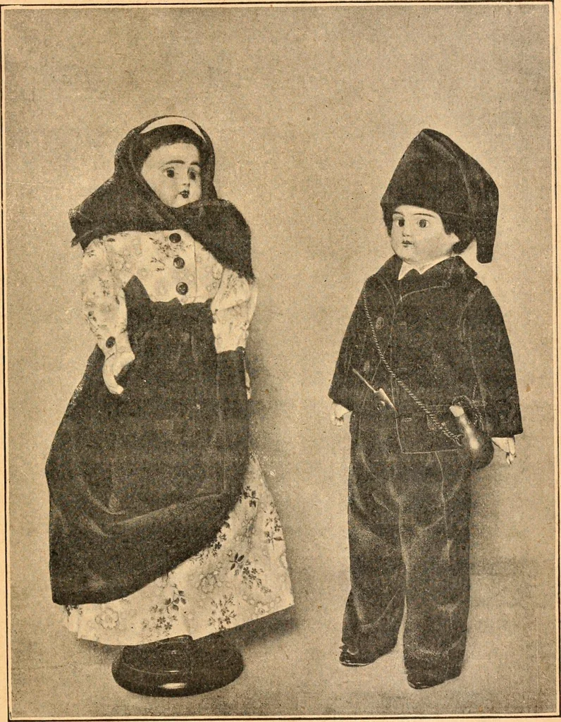An illustration from Musee De Poupees, 1909, leaf 178