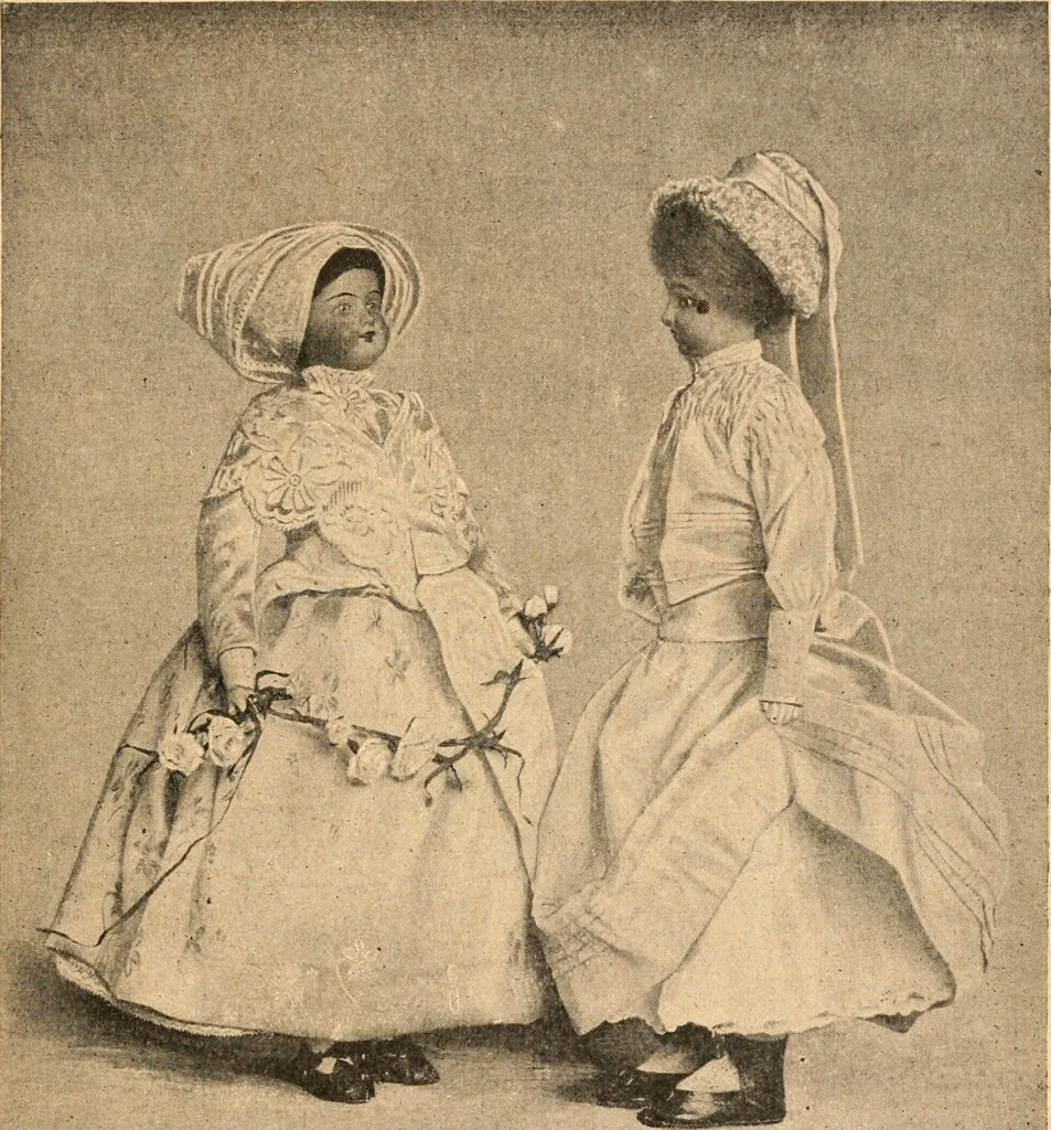 An illustration from Musee De Poupees, 1909, leaf 184