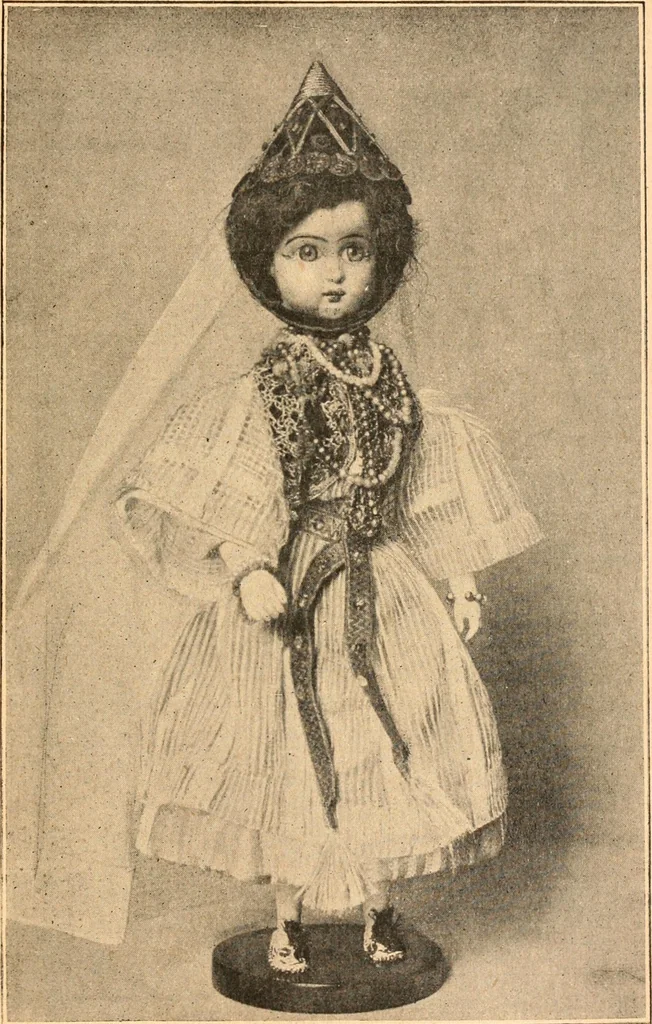 An illustration from Musee De Poupees, 1909, leaf 218