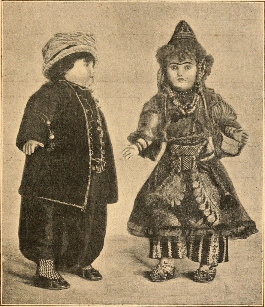 An illustration from Musee De Poupees, 1909, leaf 230