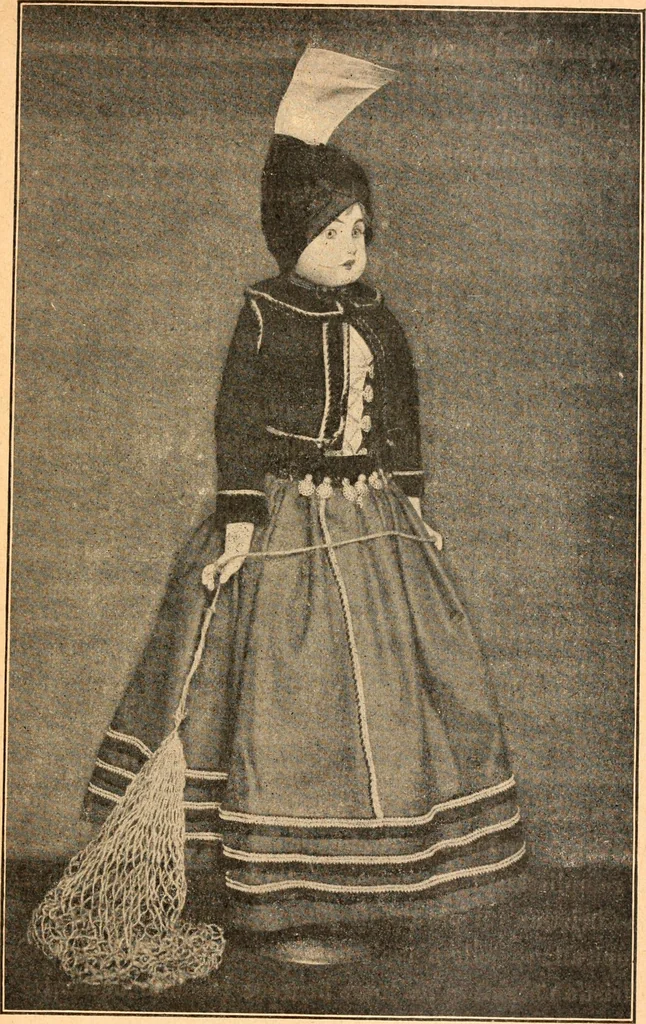 An illustration from Musee De Poupees, 1909, leaf 284