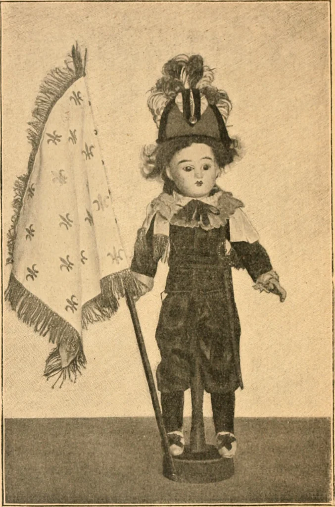 An illustration from Musee De Poupees, 1909, leaf 39