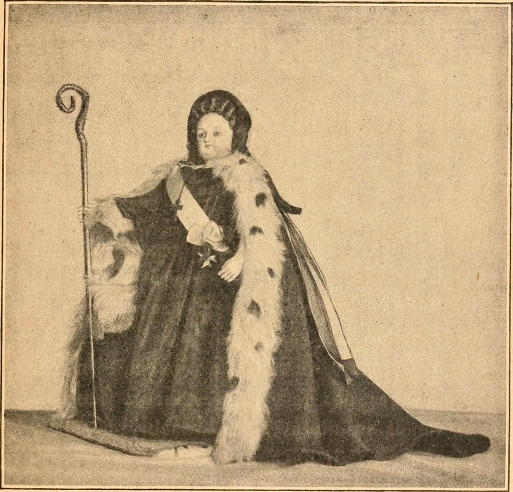 An illustration from Musee De Poupees, 1909, leaf 42