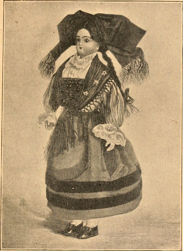 An illustration from Musee De Poupees, 1909, leaf 62