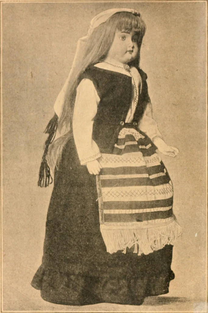 An illustration from Musee De Poupees, 1909, leaf 7
