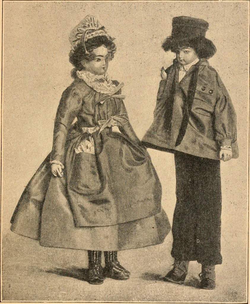 An illustration from Musee De Poupees, 1909, leaf 84