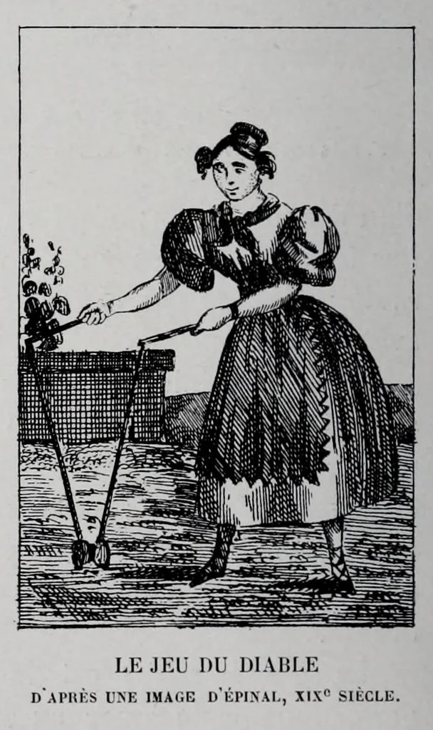 An illustration from Musée rétrospectif de la classe 100 : jeux à l'Exposition universelle internationale de 1900, à Paris, 1900, leaf 196