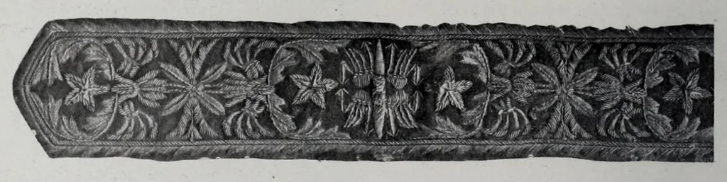 An illustration from Musée rétrospectif de la classe 84: broderie à l'Exposition universelle Internationale de 1900, à Paris, 1900, leaf 112