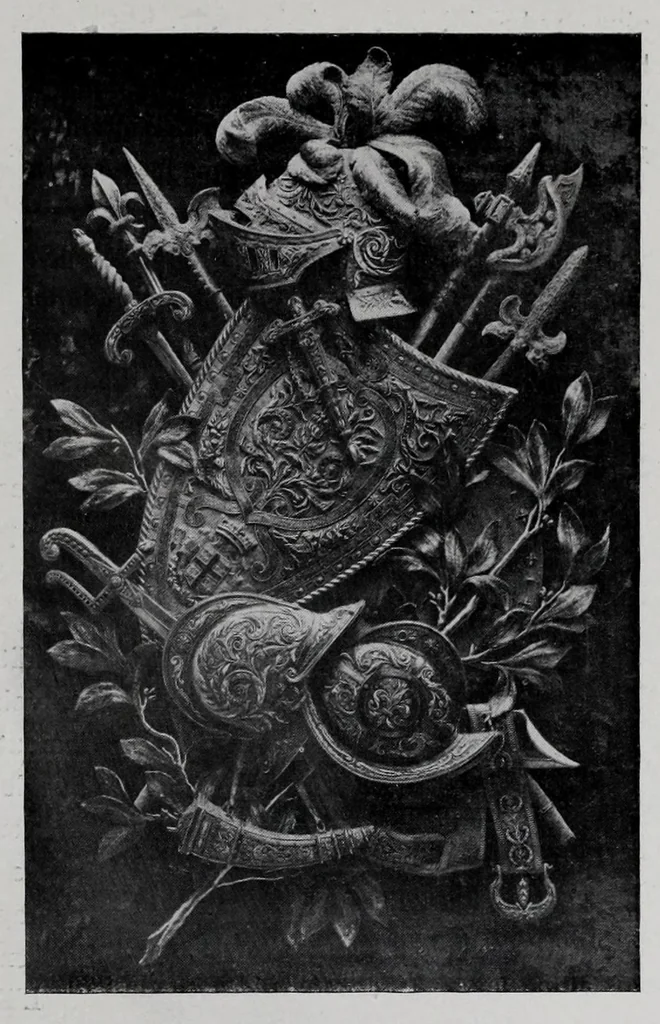 An illustration from Musée rétrospectif de la classe 84: broderie à l'Exposition universelle Internationale de 1900, à Paris, 1900, leaf 127
