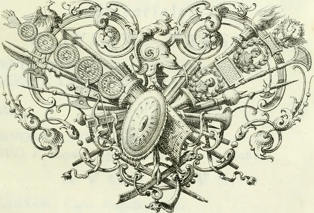 An illustration from Musei Theupoli : antiqua numismata olim collecta a Joanne Dominico Theupolo, 1736, leaf 392