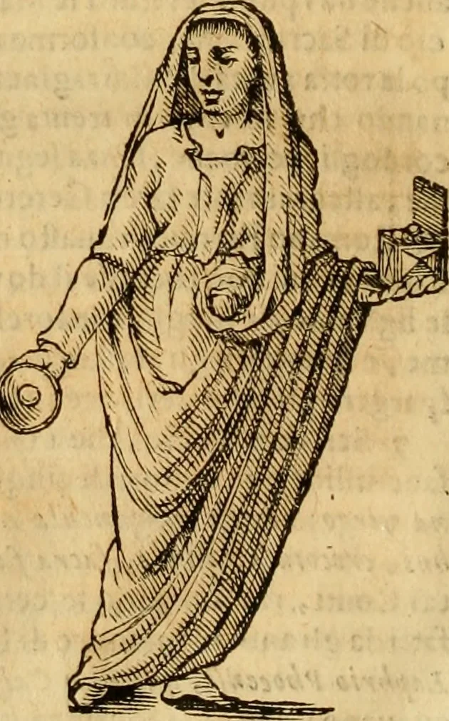 An illustration from Museo Cospiano : annesso a quello del famoso Vlisse Aldrovandi e donato alla sua patria dall' illustrissimo signor Ferdinando Cospi ..., fra' gli Accademici Gelati il Fedele, e principe al presente de' medesimi, 1677, leaf 553