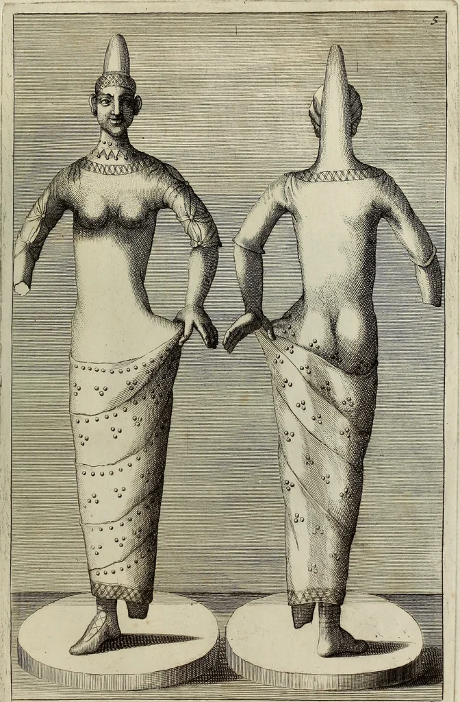 An illustration from Museum Cortonense : in quo vetera monumenta complectuntur anaglypha, thoreumata, gemmae inscalptae insculptaeque quae in Academia etrusca ceterisque nobilium virorum domibus adservantur, in plurimus tabulis aereis distributum, 1750, leaf 156